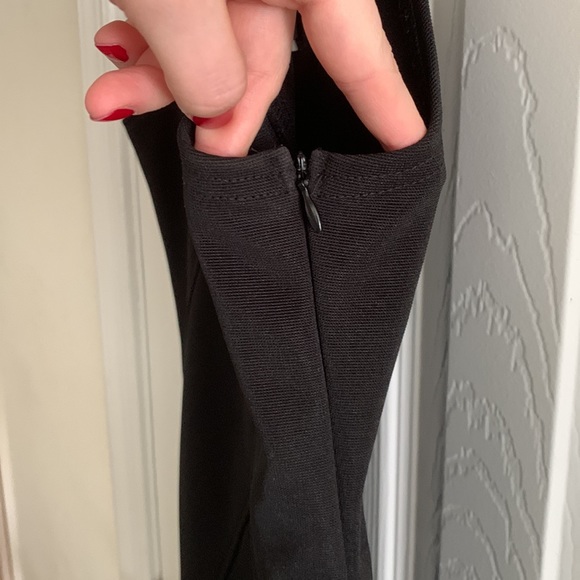 TUTU Mini black dress with silver collar studs. - Picture 6 of 10